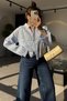 Luke Beige Lace Detail Shirt - 2