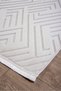 Cream Sisal Loop Pile Woven Machine-Made Rug with Fringes, Non-Slip, for Living Room, Kitchen, and Children's Room. - 6