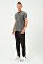 Men's Polo Neck T-Shirt Relaxed Cut Printed T-Shirt - 6