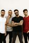Men's 4-Pack Red-Black-White-Anthracite 100% Cotton Oversize T-Shirt Basic Short Sleeve T-Shirt - 6