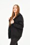 Women's Kangaroo Pocket Hooded Sweatshirt Fleece Inside Thick Cardigan - 3