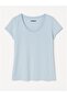 Women's 100% Cotton 2-Pack Short Sleeve Round Neck T-Shirt - 4