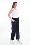 Women's High Waist Wide Leg Trousers - 4