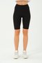 Women's Gathering High Waist Short Leggings Stretchy Sports Leggings - 6