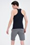 Men's Swimmer Cut Sports Tank Running Athlete Tank Top - 6