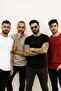 Men's 4-Pack Red-Black-White-Anthracite 100% Cotton Oversize T-Shirt Basic Short Sleeve T-Shirt - 4