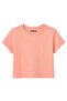 Women's 4 Pack Oversize Crop T-Shirt 100% Cotton Crew Neck T-Shirt - 6