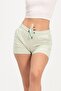 Women's Pistachio Green Shorts Mini Sports Shorts