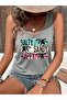 Printed Women's Hollow Neck T-Shirt
