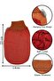 3 in 1 Bath Scrub Moroccan Bath Loofah Soft Shower Mesh Soft Cotton Glove - 2