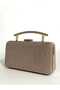 Women's Evening Big Powder Shiny Chain Wedding Night Party Bag - 8