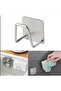 Dish Sponge Holder - Chrome Adhesive Sink Organizer - 2
