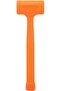 PVC Rubber Hammer Soft Face Dead Blow Rubber Mallet Installing Tool 0.5LB / 1LB (0.5LB) - 7