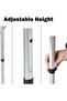 120cm Aluminum Folding Table with Handle, Lightweight and Portable Camping Table for Picnic, Beach, - 5