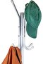 Standing Metal Coat Rack Hat Hanger 11 Hook For Jacket, Purse, Scarf Rack, Umbrella Tree - 8