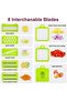 AWH Vegetable Chopper, Onion Chopper, Mandolin Slicer, Pro 10 in 1 Multifunctional Food Chopper and - 4