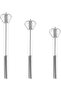 Milk frother, Whisking, Egg Beating, Stirring, Hand Push Rotary - 3