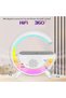 Bluetooth Speaker, Dimmable Type C Bluetooth Speaker with Night Lamp, Support FM USB AUX Mode Playba - 7
