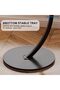 C-Shaped End Table, Sofa Side Table, Bedside End Table, Portable and Easy to Assemble Nightst - 7