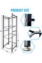 4Tier Water Bottle Organizer,5 Gallon Water Bottle Holder, Water Bottle Rack Stainless Steel Shelf E - 3