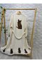 Muslin Kimono 100% Cotton Cat Printed Patterned Bathrobe Kaftan Dressing Gown - 9