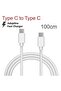 Boost Charge USB-C to USB-C Cable, 1 m, White - 2