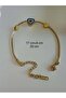 Heart Minelli Steel Bracelet 17+6 Cm-Gold Acr5451 - 3