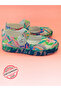 Floral Patterned Orthopedic Canvas Girls' Ballerina Sneakers - 6