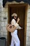 Vittoria Handmade Straw Bag Mink - 6