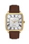 Sapphire Glass Classic Brown Men's Wristwatch Nc34-29B689-Dwl2