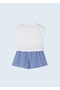 Girls' Summer T-shirt and Shorts Set of 2 3216 - 7