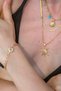 Women's Rose Gold Star Figured Zircon Stone Adjustable Steel Bracelet – 17 5cm - 5