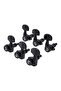 Planetwaves Pwat332L Acoustic Guitar Picks, 3+3, Black - 6