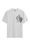 Men/Unisex White 100% Cotton Relaxed Fit Crew Neck Glare Custom Printed T-Shirt
