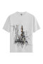 Men/Unisex White 100% Cotton Relaxed Fit Crew Neck Soothe Custom Printed T-Shirt