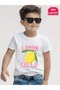 Children's Stylish Design Birthday Holiday Gift Lemon Cello Unisex Oversize Crew Neck T-Shirt