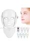 7 Colors LED Mask Face & Neck Neon-Glowing Face Beauty Mask Electric Skin Care Machine Anti-Aging Wr