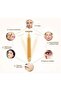 Face Slimming Pop 24k Gold Color Facial Vibration Massage Roller Massager Skin Stretch Ski - 3