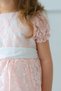 Baby Girl Dress Girls' Dress Birthday Party Wedding Dress Lace Short Sleeve Lined Dress - 6