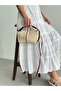 Brand New Model Straw Woven Quality Adjustable Strap Women's Shoulder, Cross, Hand and Arm Bag - 4