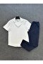 Crepe Fabric Regular Fit Short Sleeve Shirt and Pants Suit Set of 2