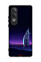 غطاء حماية لهاتف Oppo K12 Plus 5G بتصميم برج العرب الرقمي