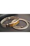 Double Product Deal Combination Stainless Steel Belt Model Men's Bracelet and Men's Necklace - 3