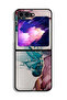 غطاء حماية لهاتف Samsung Galaxy Z Flip6 بنمط متصدع
