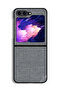 غطاء حماية من القماش بنمط هندسي لهاتف Samsung Galaxy Z Flip6