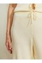 Lcwaikiki Classic Women's Textured Knitwear Trousers with Elastic Waist - 6