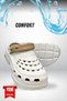 Sermoda High Double Sole Stone Sea Pool Doctor Nurse Hospital Comfort Women's Slippers White Mink - 5