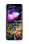 غطاء حماية لهاتف Samsung Galaxy Z Flip6 بنمط ماندالا العتيق