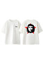 Che Guevara 1 Design Back Printed Cotton White Oversize T-Shirt