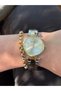 Waterproof Women's Watch with Gold and Silver Bicolor Steel Cord - 3